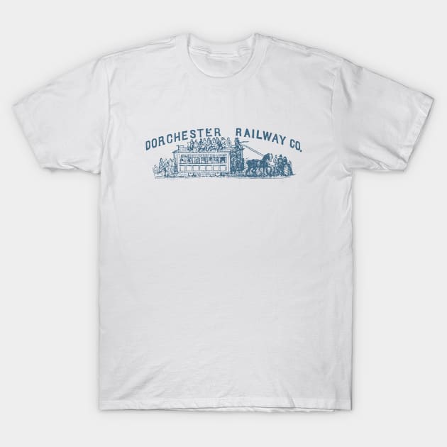 19th C. Dorchester Railway Company, Boston T-Shirt by historicimage